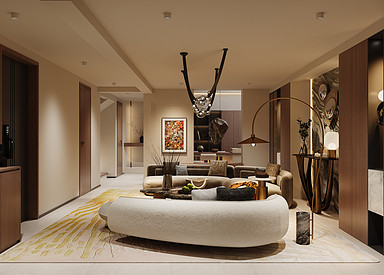 璞园318平-现代意式-装修实景