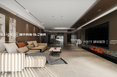 意式轻奢-世贸公馆-四房四卫三厅-280㎡-装修实景图