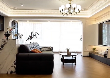 溪岸雅园-135㎡-法式复古