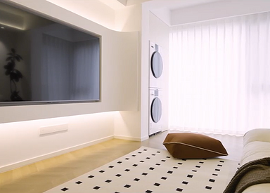 苏宁悦城-93㎡-奶油风格