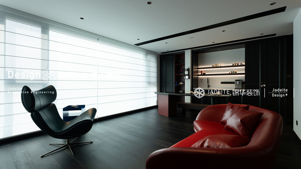 现代美式-中信泰富玖著-三室两厅复式-125平-装修实景图