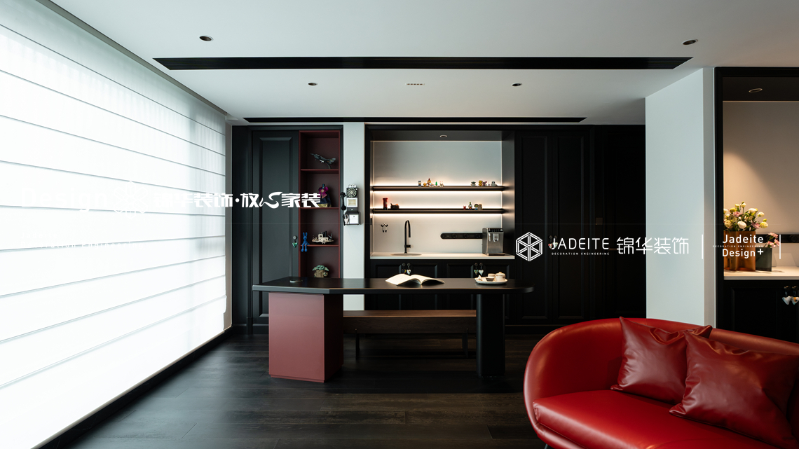 现代美式-中信泰富玖著-三室两厅复式-125平-装修实景图装修-三室两厅-美式田园