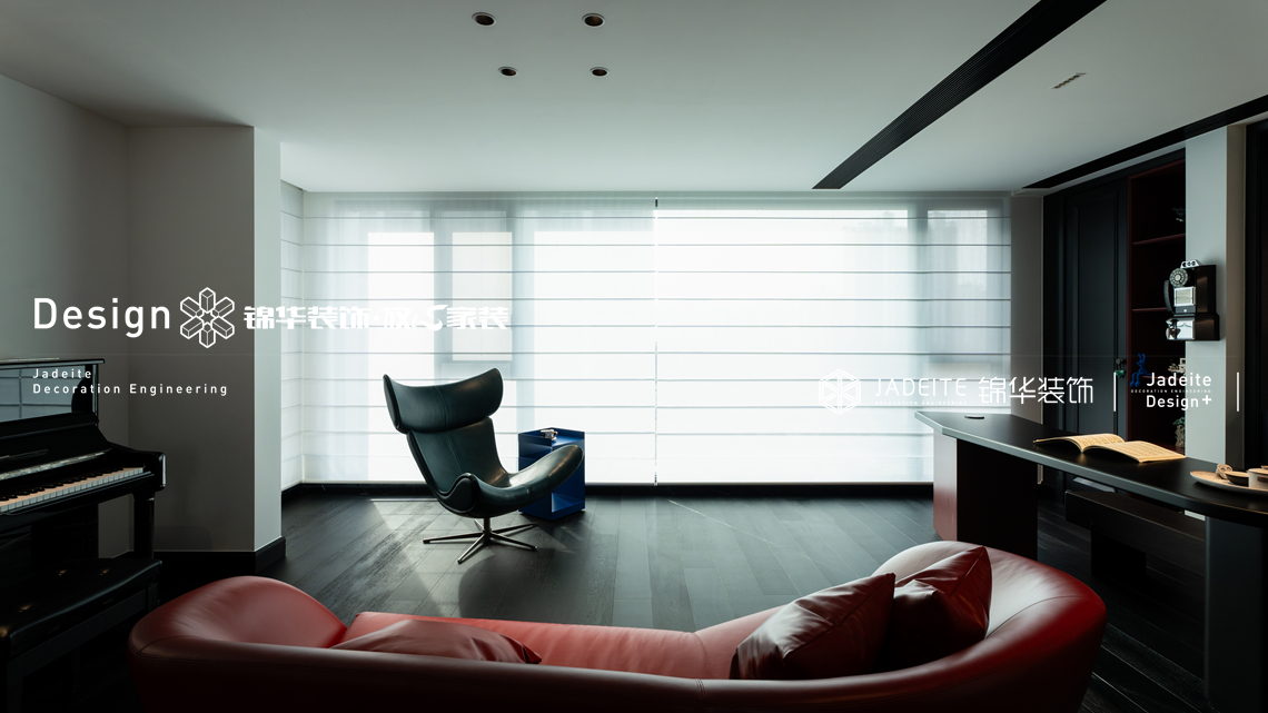 现代美式-中信泰富玖著-三室两厅复式-125平-装修实景图装修-三室两厅-美式田园