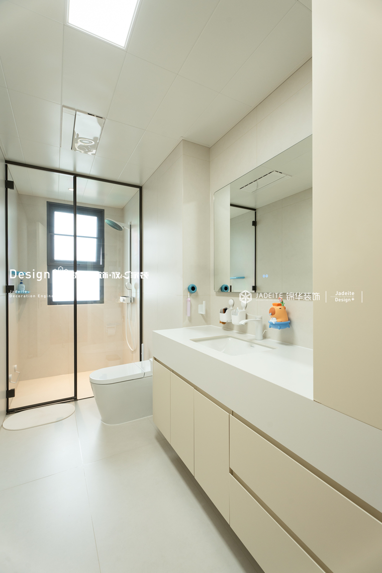 现代包豪斯-中信泰富玖著-三室两厅复式-150平-装修实景图装修-三室两厅-现代简约