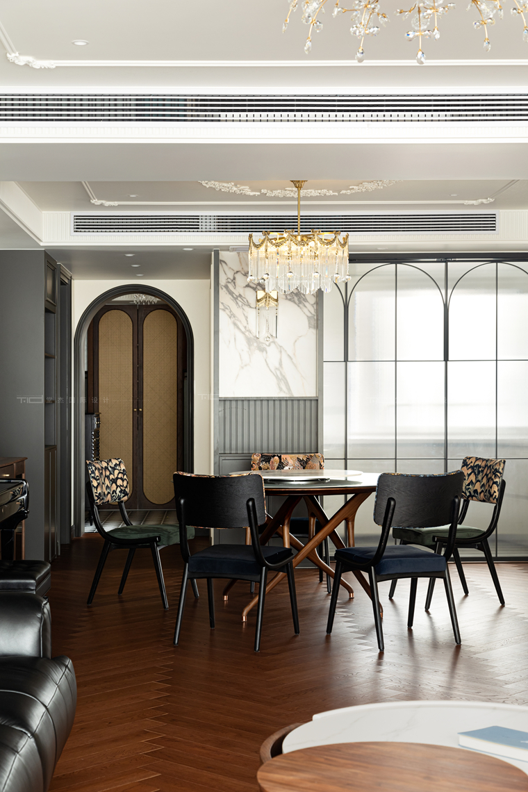 中古风-世贸公馆-别墅-280㎡-装修实景图装修-别墅-中古